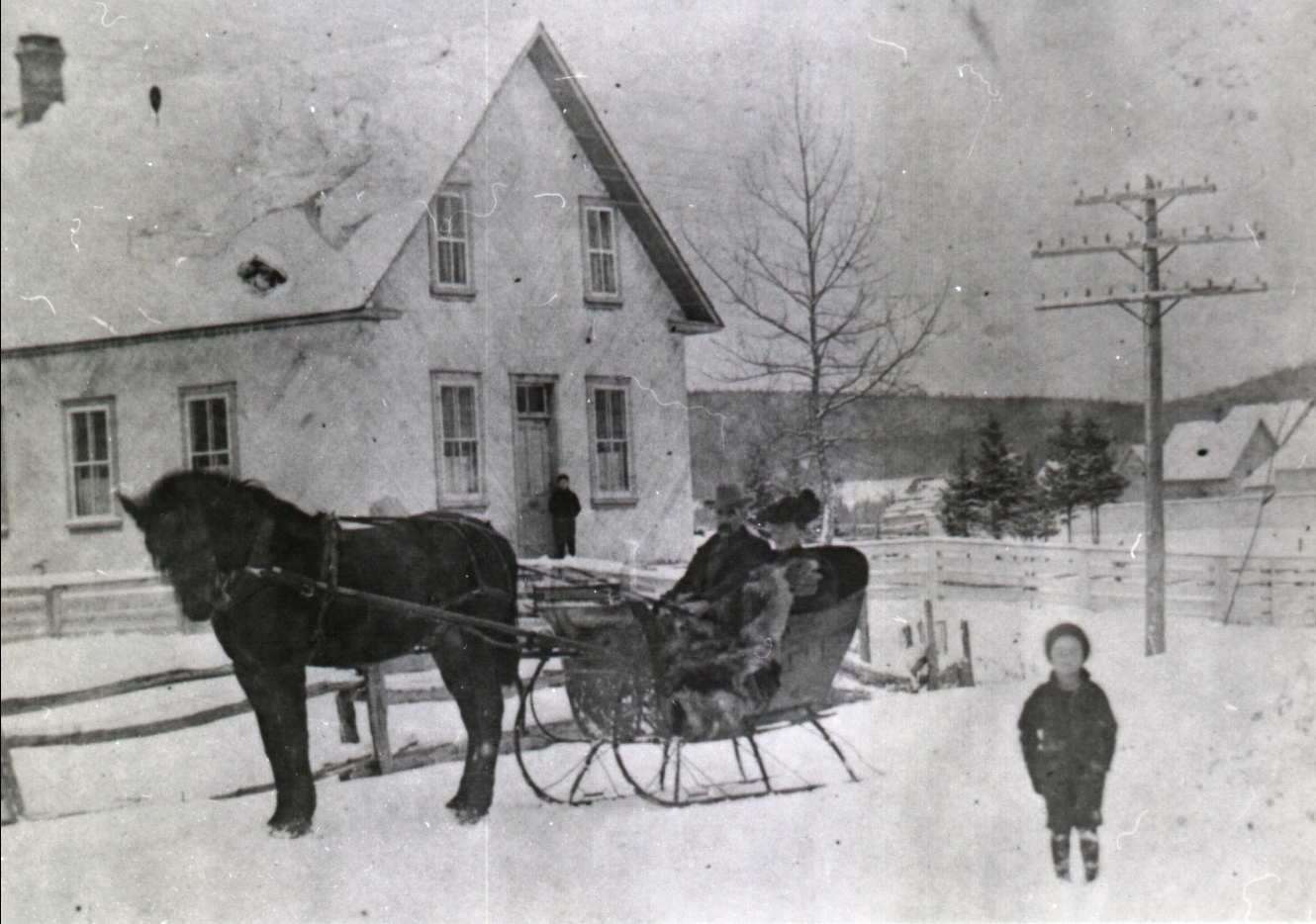 1ère école du village